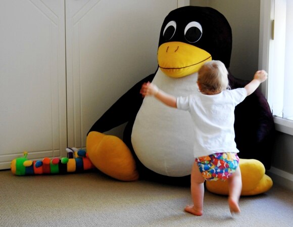 linux tux plush